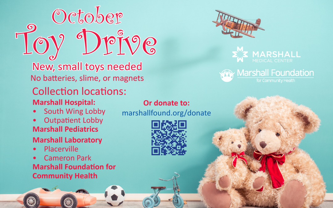 October Toy Drive for Pediatric Patients