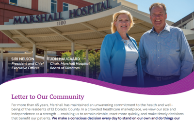 Marshall Releases 2025 Report to the Community